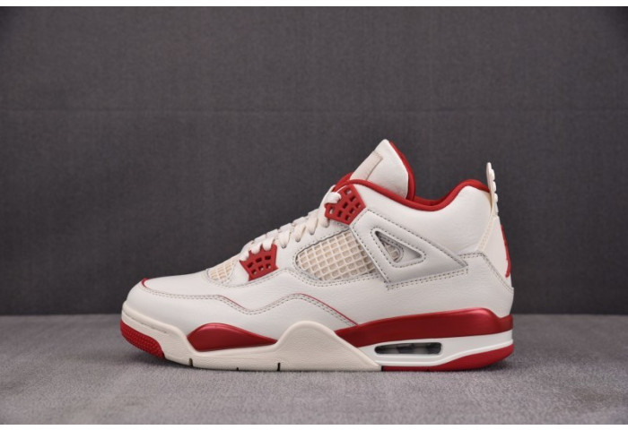 Air Jordan 4 Retro Pale Ivory Sierra Red-HV0823-108