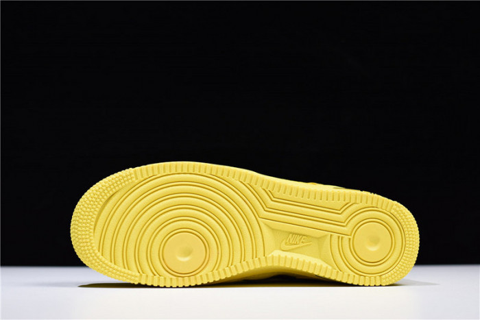 Supreme x The North Face x Nike Air Force 1 YELLOW AR3066-400