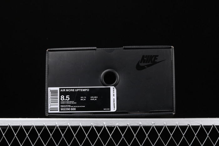 Supreme x Nike Air More Uptempo Varsity Red/White 902290-600