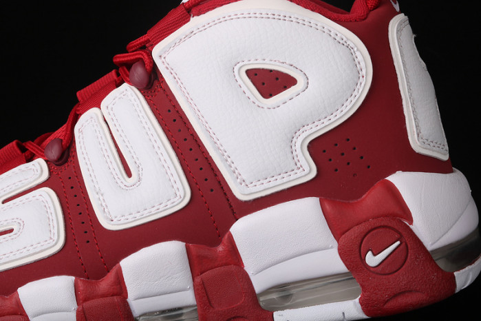 Supreme x Nike Air More Uptempo Varsity Red/White 902290-600
