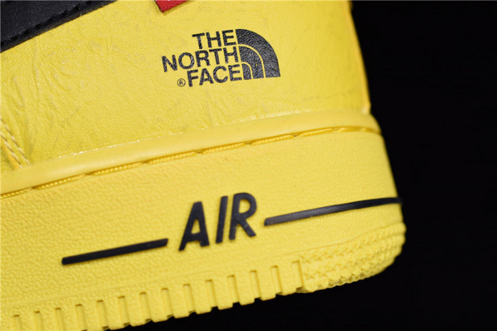 Supreme x The North Face x Nike Air Force 1 YELLOW AR3066-400