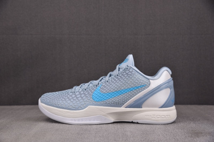 NK Kobe 6 Protro Caitlin Clark Light Armory Blue -IO3672-400