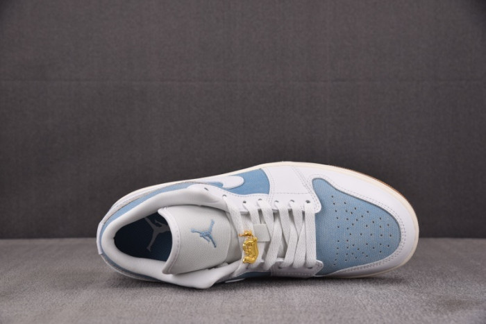 Air Jordan 1 Low SE Denim Worn Blue-HQ2004-400