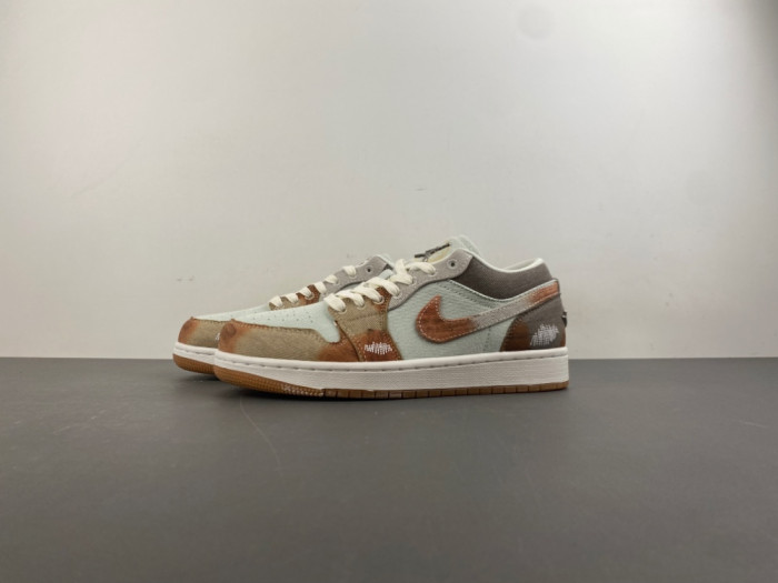 Jordan 1 Low SE Multi-Color Sail Light Bone-IM6664- 991