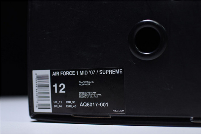 SUPREME x NBA Air Force 1 Mid 