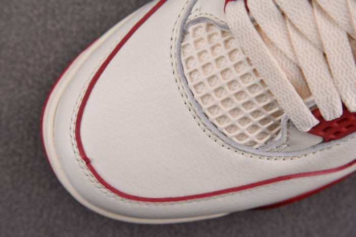 Air Jordan 4 Retro Pale Ivory Sierra Red-HV0823-108